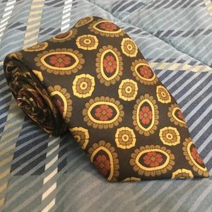 Eton 100% silk Floral patterned Tie